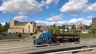Разработчики American Truck Simulator показали город Молин из грядущего дополнения «Иллинойс»