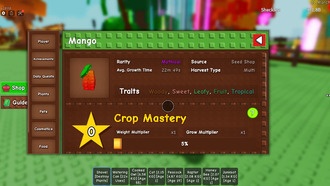 Система мастерства растений в Grow a Garden: как работает и какие бонусы дает