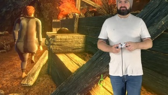 Стример создал контроллер для ног, чтобы пройти симулятор ходьбы Baby Steps