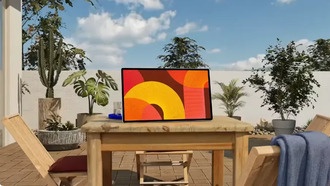 Samsung представила умный телевизор, который превращается в портативный монитор