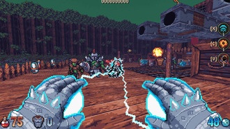 Магический ретро-шутер Wizordum вышел на консолях