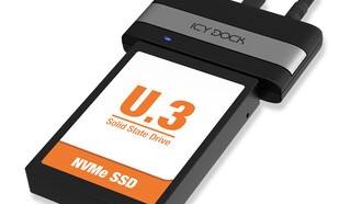 Icy Dock представила адаптер MB307U-1VB для подключения U.2/U.3 SSD через USB4