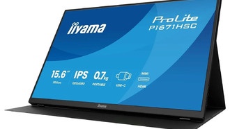 iiyama представила свой первый портативный монитор ProLite P1671HSC-B1
