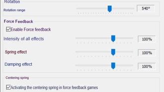 Настройка руля и обратной связи в Tokyo Xtreme Racer