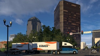 В American Truck Simulator показали город Шривпорт из грядущего дополнения «Луизиана»