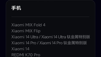 Xiaomi HyperOS 3 Beta: третья волна обновления для десяти устройств