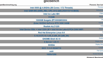 Утечка: Intel готовит 86-ядерный процессор Granite Rapids-WS для рабочих станций