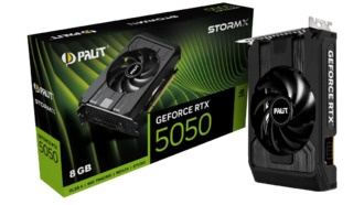 Palit выпустила компактную видеокарту RTX 5050 StormX для мини-ПК