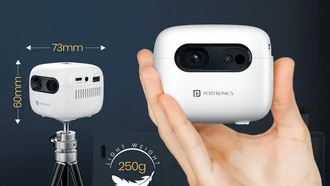 Portronics представила компактный проектор Pico 14 с экраном до 100 дюймов