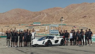 3D-печатный суперкар Czinger 21C побил пять рекордов в Калифорнии