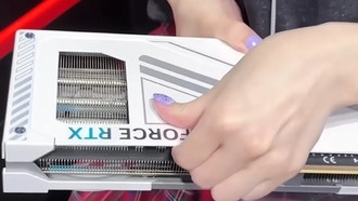 MSI показала прототип видеокарты со скрытым разъёмом питания