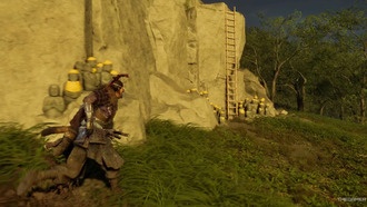 Как добраться до алтаря в Йотэйских равнинах по лестнице в Ghost of Yotei