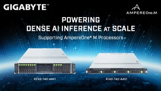 GIGABYTE представила серверы на процессорах AmpereOne M с 192 ядрами