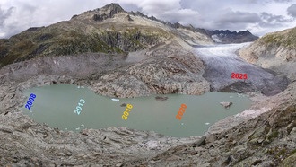 В Швейцарии исчезли более 1000 ледников, а темпы таяния ускоряются