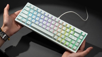 Keychron представила первую клавиатуру с полностью керамическими магнитными переключателями