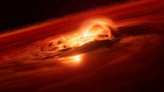 Обнаружена планета-сирота с рекордной скоростью роста