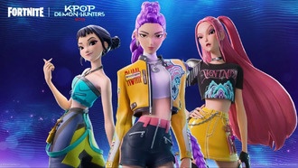 Все скины Kpop Demon Hunters в Fortnite