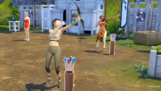 Прокачка навыка стрельбы из лука в The Sims 4: Adventure Awaits — полное руководство