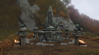 Как решить загадку Реликвария Стойкости в Ghost of Yotei