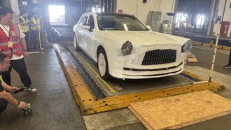 Китайские автомобили Hongqi впервые экспортированы партией в ОАЭ для дипломатических целей