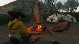 Как готовить еду в Ghost of Yotei