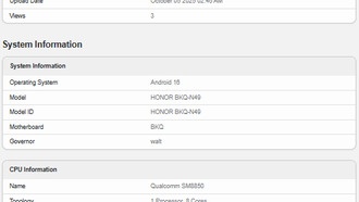 Honor Magic 8 Pro для глобального рынка замечен в Geekbench