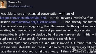 Математик Теренс Тао использовал GPT-5 для решения сложной математической задачи