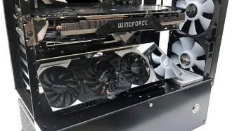 Зеркало для видеокарты позволяет любоваться RTX 5090 без напряжения для шеи