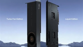 Intel представила однопрофильную версию профессиональной видеокарты с водяным охлаждением