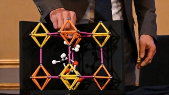 Нобелевская премия по химии присуждена за создание «дырявых» материалов