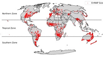 Спутниковые снимки показали сезонные колебания функционального разнообразия растений