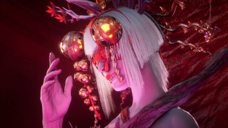 В интерфейсе Ninja Gaiden 4 сочетают ретро-футуризм и стиль ниндзя