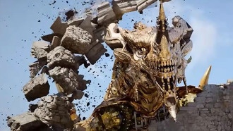 В Crimson Desert показали битву с механическим драконом