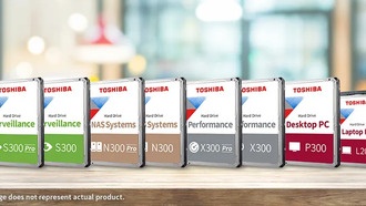 Toshiba первой в отрасли подтвердила технологию 12-дисковой укладки для жёстких дисков
