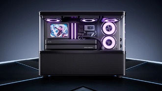 Колонка Edifier Huazai New Cyber выглядит как игровой ПК