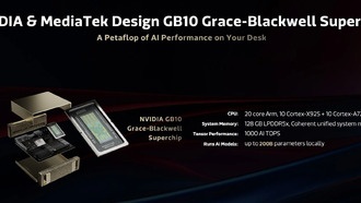NVIDIA и MediaTek представили суперкомпьютер DGX Spark с чипом GB10 для разработки ИИ