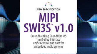 MIPI Alliance представила новую спецификацию аудиоинтерфейса SoundWire I3S