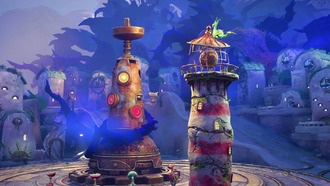 Keeper: Полное прохождение головоломки города робота с солнцем и луной