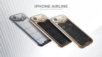 Caviar представила самые лёгкие золотые iPhone в новой коллекции AirLine