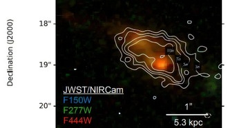 В далекой галактике A1689-zD1 обнаружено необычно низкое соотношение пыли к газу
