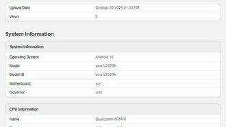 iQOO Neo 11 с Snapdragon 8 Elite замечен в Geekbench перед анонсом 30 октября