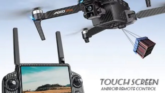 Бюджетный дрон AE60 Ultra снимает в 4K, имеет 5-кратный зум и систему сброса груза