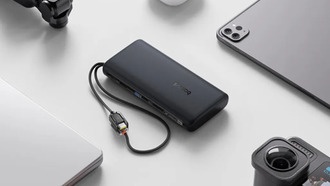 Baseus выпустила портативный аккумулятор на 20000 мА·ч с поддержкой 100-ваттной зарядки
