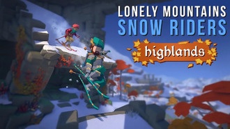 Lonely Mountains: Snow Riders выходит на PS5 и получает дополнение Highlands