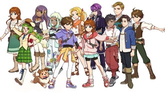 Все кандидаты для брака в Harvest Moon: Home Sweet Home Special Edition