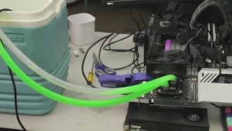 Энтузиаст охладил видеокарту Intel Arc B580 автомобильным антифризом до -17°C и установил рекорд