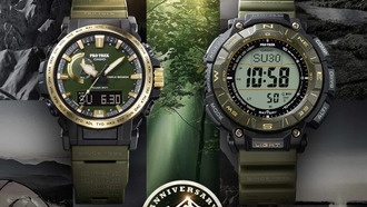 Casio представила часы Pro Trek к 30-летию серии для любителей активного отдыха