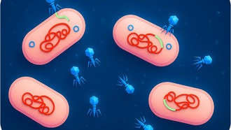 Бактерии используют гигантские вирусы для распространения защитных генов