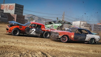 В Wreckfest 2 добавили новый автомобиль и трассу в четвертом обновлении