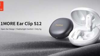 1MORE представила накладные наушники Ear Clip S12 с панорамным звуком